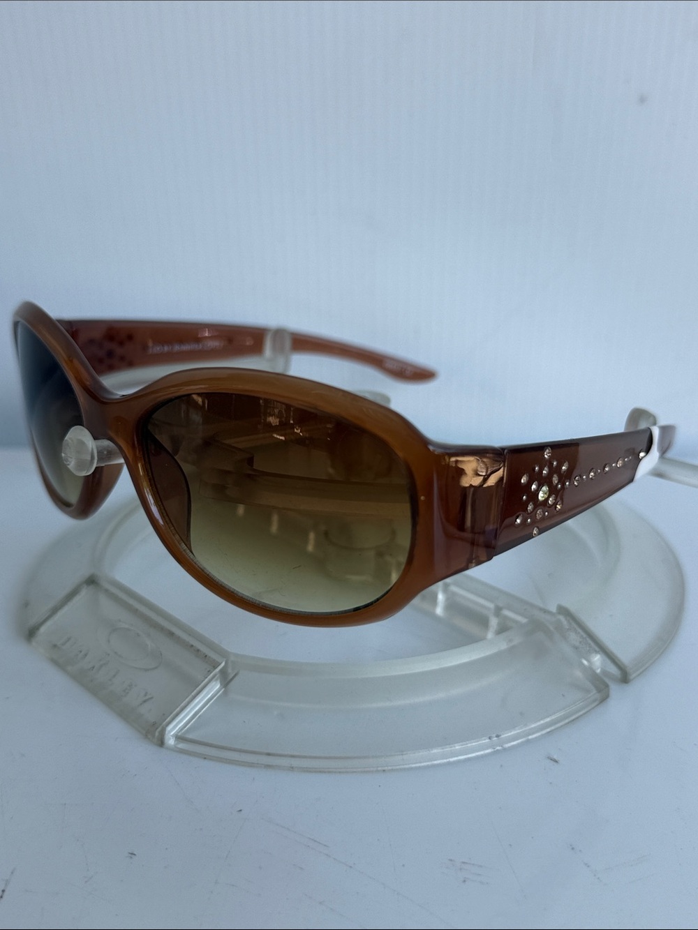NEW JLO BY JENNIFER LOPEZ CONSUELA SUNGLASSES BROWN NEW WITHOUT BOX BLING